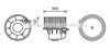AVA QUALITY COOLING FD8499 Electric Motor, interior blower